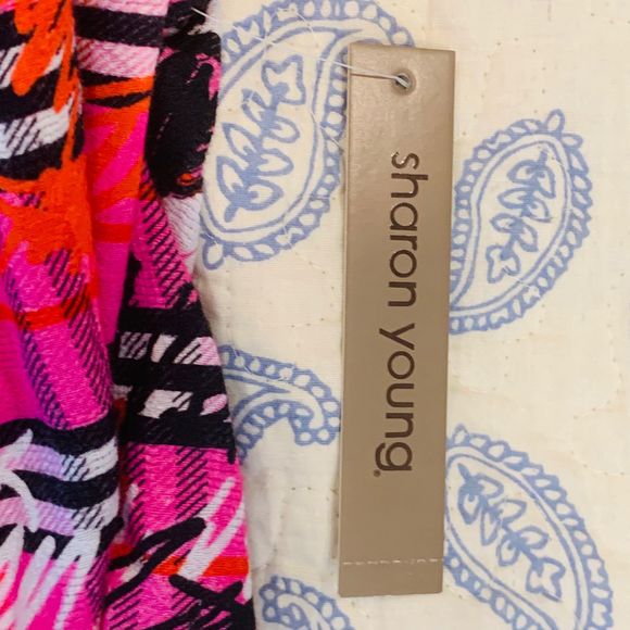 SHARON YOUNG PINK ZIP UP TOP - Picture 5 of 8